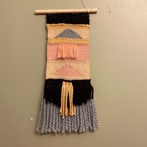 Boho macramé wall hanging